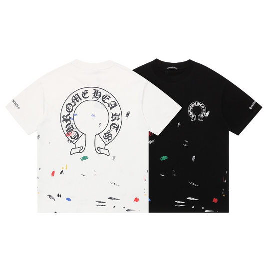 KLC31  New high-quality men's and women's summer pure cotton T-shirt short sleeved top clothing