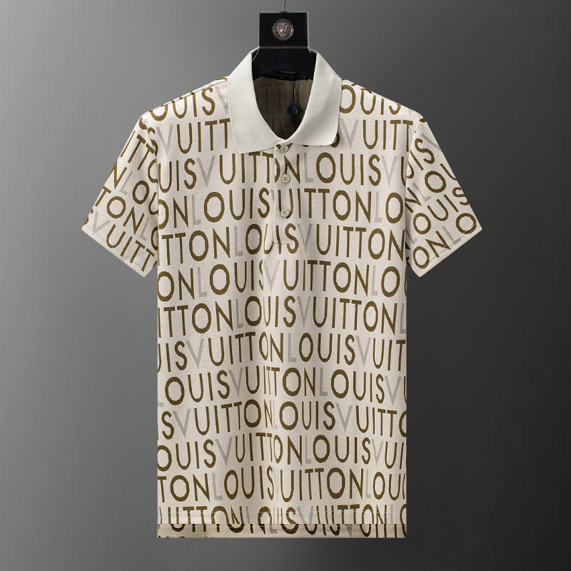 LVC207 New men's summer pure cotton short sleeved top+shorts clothing