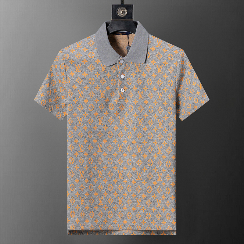 LVC037 New men's short sleeved polo top+shorts clothing