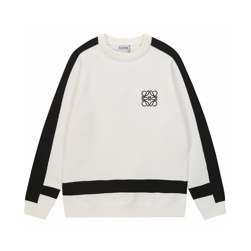 LOC40 New autumn and winter men's and women's trendy brand new sweater jacquard letter clothing