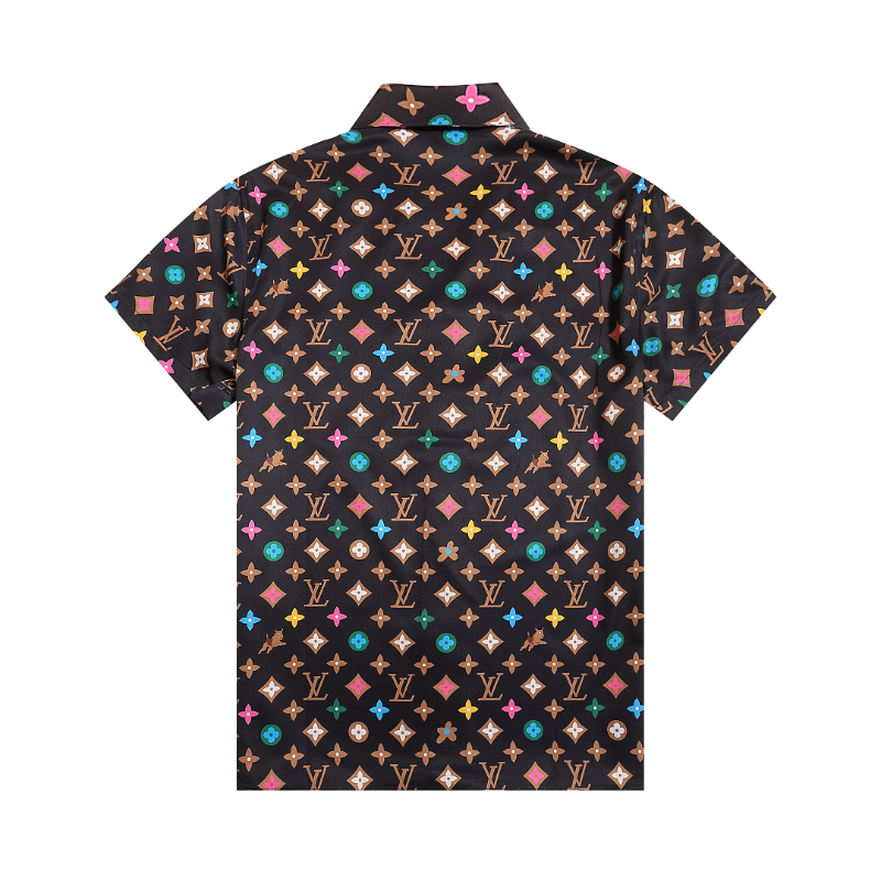 LVC166 New men's summer seaside vacation style casual shirt clothing