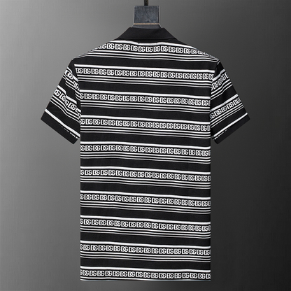 DGC18 New men's short sleeved polo top+shorts clothing