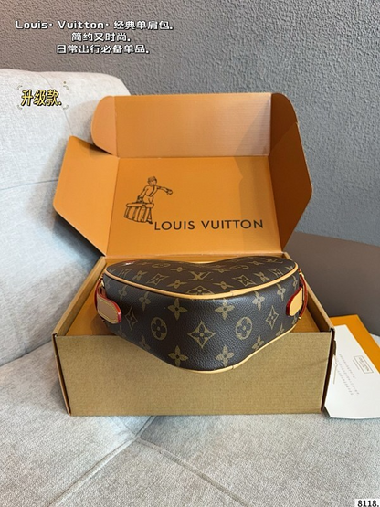 MLP60 Leather bag 17-6-16CM Bags with Box