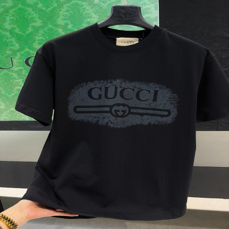 GUC050  New men's and women's summer pure cotton top T-shirt Clothing