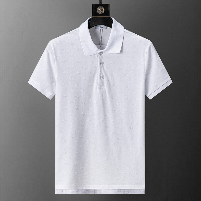 ALOC5 New Men's Summer Cotton Top+Shorts Set Clothing