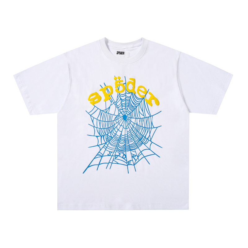 SPC22 New men's and women's summer pure cotton top T-shirt clothing