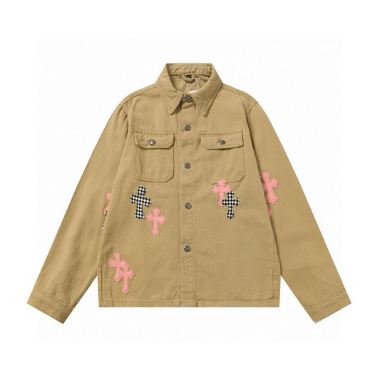 KLC29 New men's and women's spring and autumn high-quality denim clothes, jackets, outerwear clothing