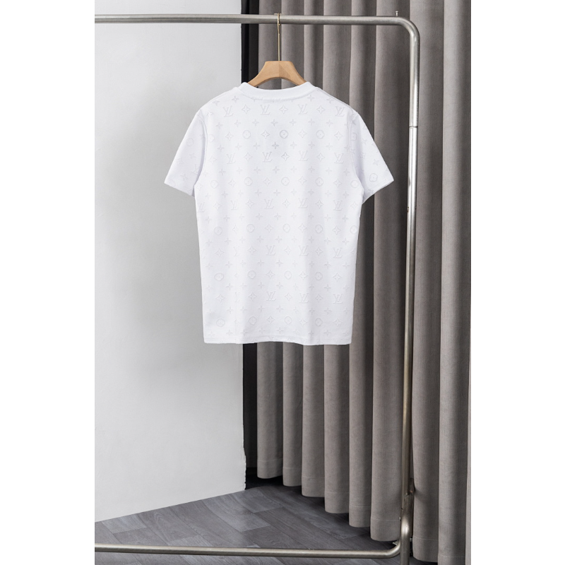 LVC053 New men's and women's summer pure cotton top T-shirt clothing