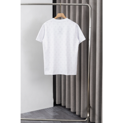 LVC053 New men's and women's summer pure cotton top T-shirt clothing