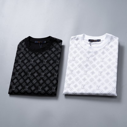 LVC204 New men's summer pure cotton top and short sleeved clothing