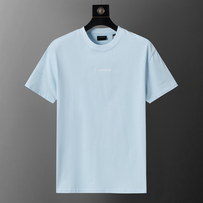 BAC17 New men's and women's summer pure cotton short sleeved top clothing