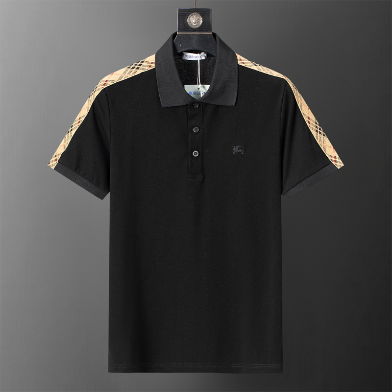 BUC050 New men's summer pure cotton polo top+shorts two-piece outfit clothing
