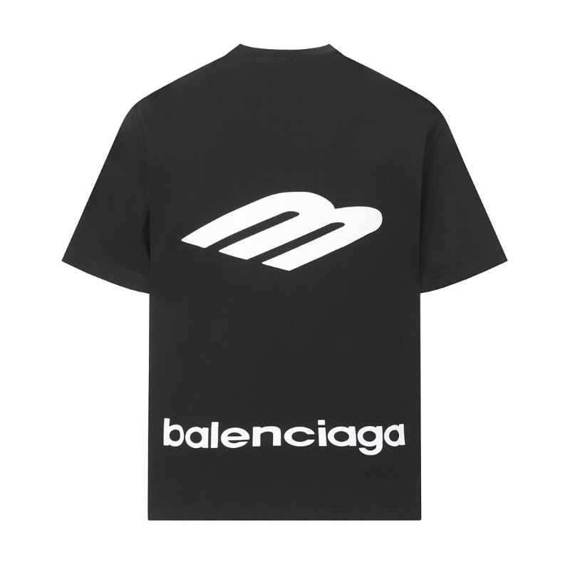 BAC32 New Men's and Women's Summer Short sleeved Cotton T-shirt Embroidered Craft Clothing