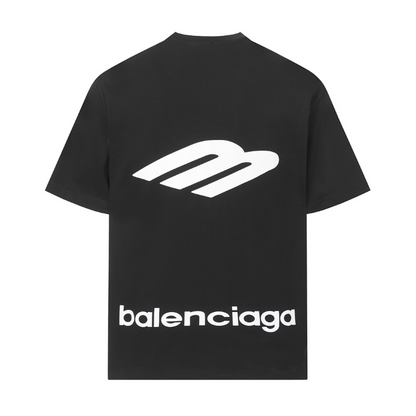 BAC32 New Men's and Women's Summer Short sleeved Cotton T-shirt Embroidered Craft Clothing