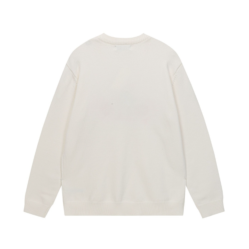 ALOC2 New autumn and winter men's and women's trendy brand new sweater jacquard letter clothing
