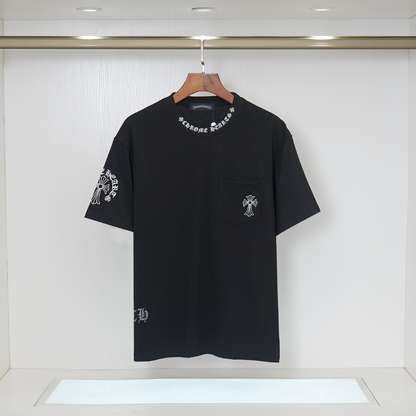 KLC14 New men's and women's summer pure cotton T-shirt short sleeved top clothing