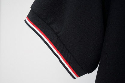 MOC039  New high-quality men's short sleeved polo shirt clothing