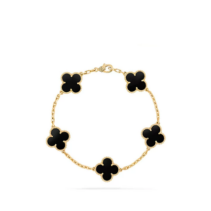 VAB38 Classic Four Leaf Clover High Quality Shell Bracelet Jewelry 1:1