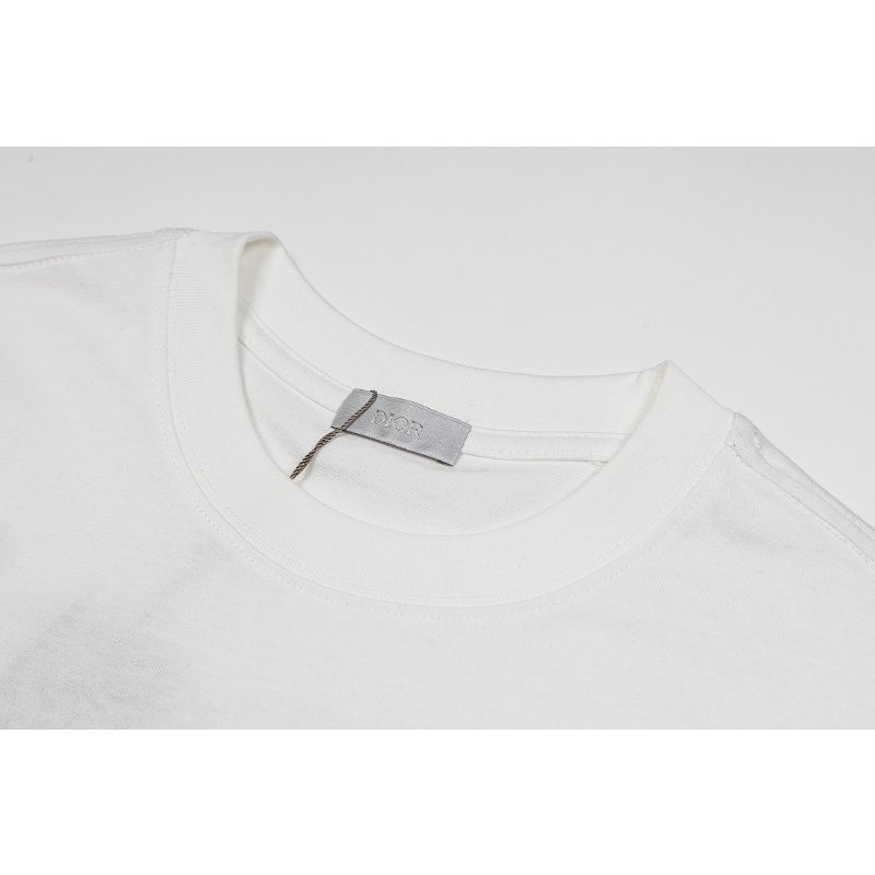 DIC42  New men's and women's summer pure cotton short sleeved top clothing