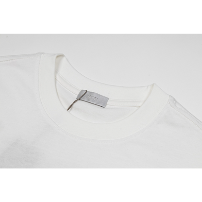 DIC42  New men's and women's summer pure cotton short sleeved top clothing