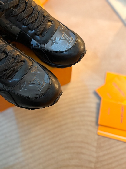 OLS44 Leather women 35-42 And men 40-46 sneakers shoes With box