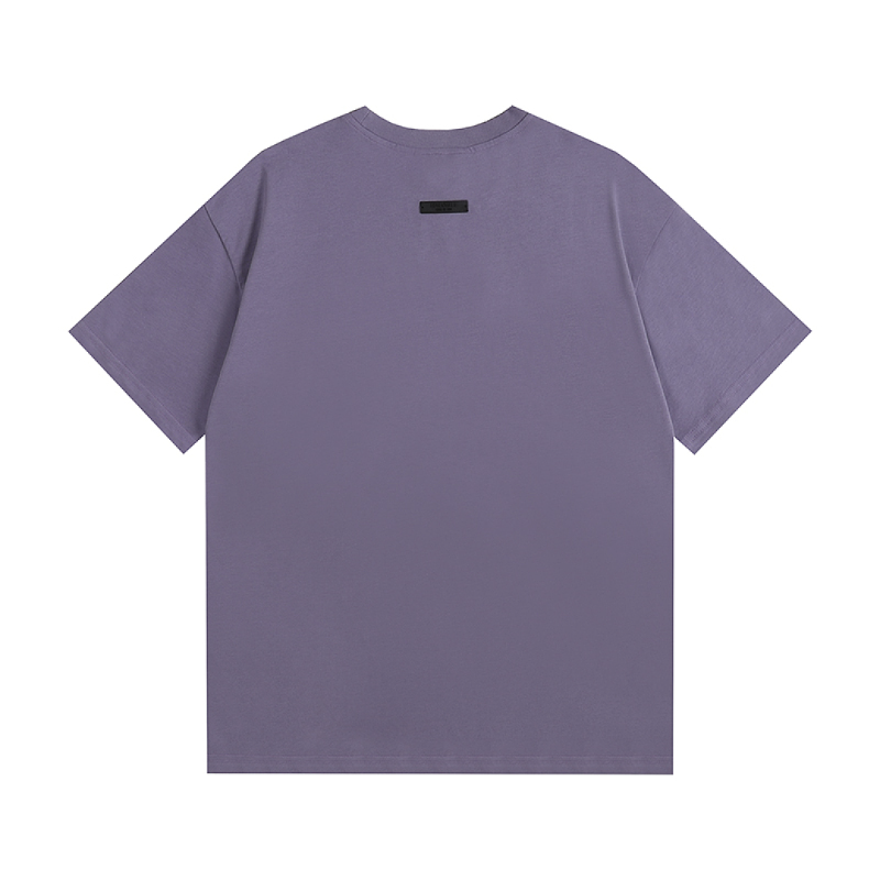 FGC12 New men's and women's summer short sleeved T-shirt double yarn cotton top loose fit  clothing