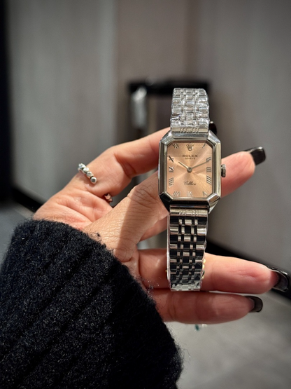 RW76  Women's low-key luxury small square watch