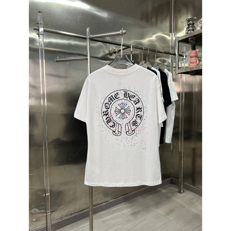 KLC32  New high-quality men's and women's summer pure cotton T-shirt short sleeved top clothing