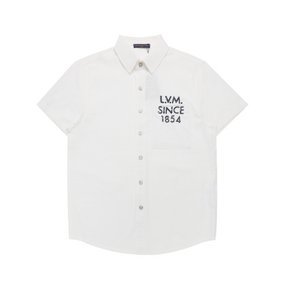LVC222 New men's summer short sleeved top cardigan top clothing
