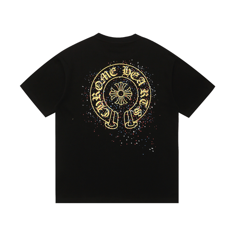 KLC32  New high-quality men's and women's summer pure cotton T-shirt short sleeved top clothing
