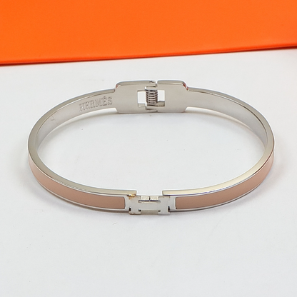 HB58 Narrow Edition H Letter Titanium Steel Bracelet for women jewelry