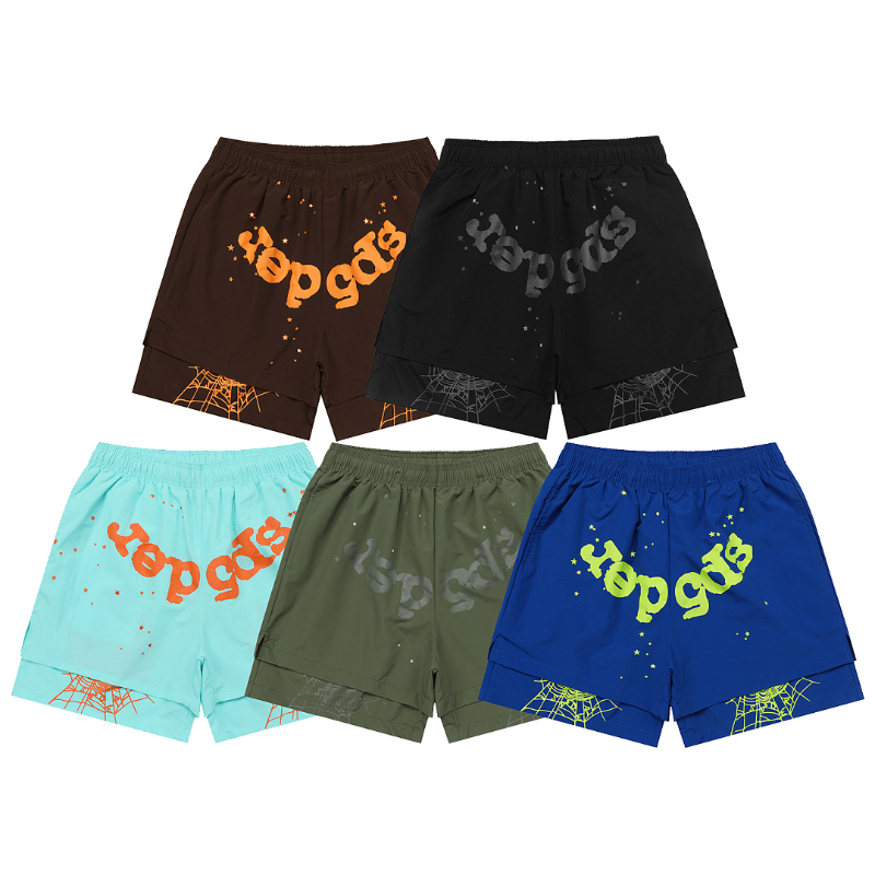 SPC25 New men's and women's summer pure cotton shorts clothing