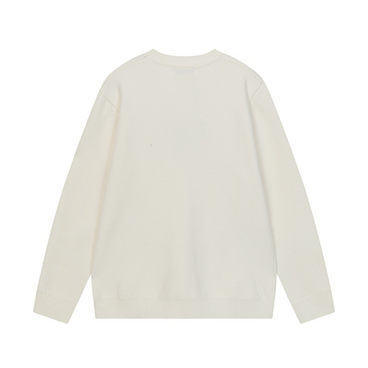 LOC41 Autumn and winter new high-quality men's and women's fashion brand new sweater jacquard letter clothing