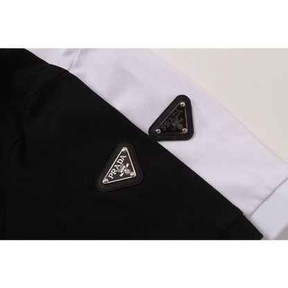 PRC10 New Summer Men's Polo Top with High Quality Beaded Pulling Frame Cotton Fabric Clothing