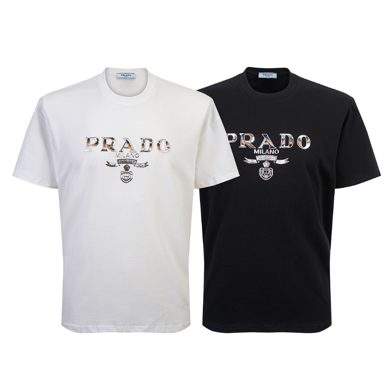PRC88 New men's and women's summer pure cotton top T-shirt Clothing