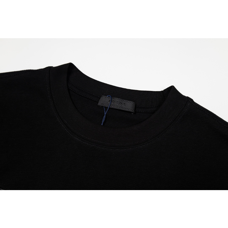 PRC34  New men's and women's summer pure cotton short sleeved top clothing