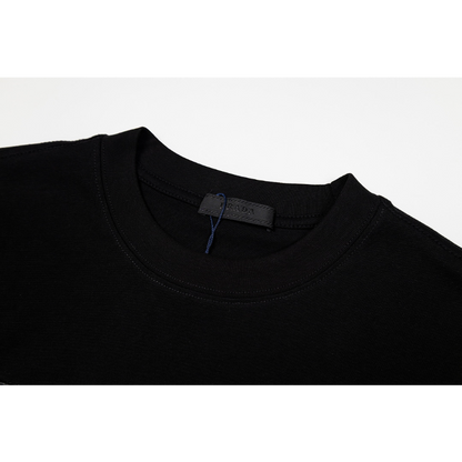 PRC34  New men's and women's summer pure cotton short sleeved top clothing