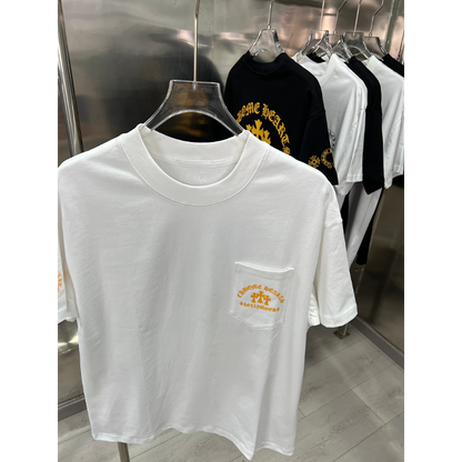 KLC33 New high-quality men's and women's summer pure cotton T-shirt short sleeved top clothing