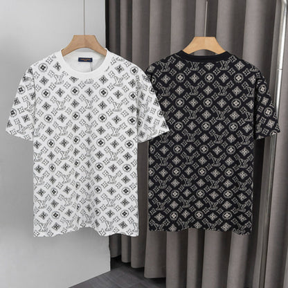 LVC008 Men's and women's summer short-sleeved T-shirt clothes