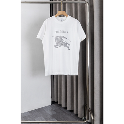 BUC040 New men's and women's summer pure cotton top T-shirt clothing
