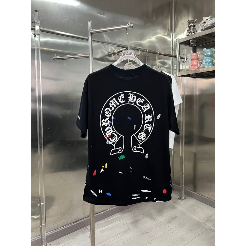 KLC31  New high-quality men's and women's summer pure cotton T-shirt short sleeved top clothing