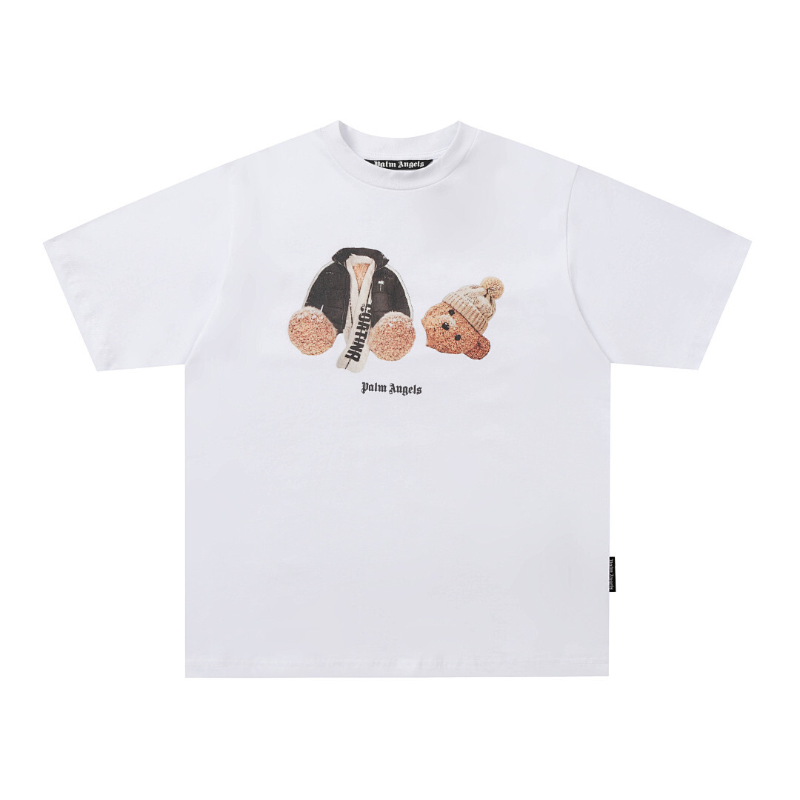PAC4 New men's and women's summer pure cotton top T-shirt Clothing
