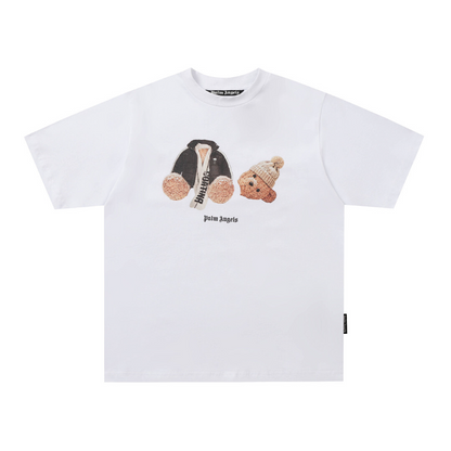 PAC4 New men's and women's summer pure cotton top T-shirt Clothing