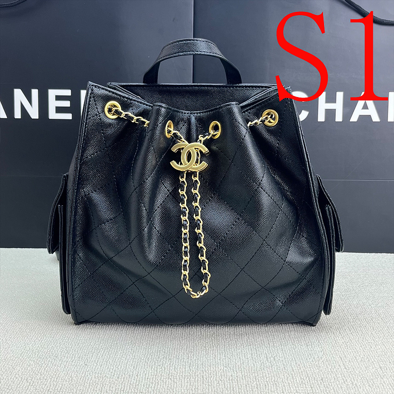 LCP18 Cowhide Leather Bag 23-23-14CM Shoulder bags