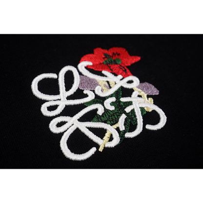 LOC46  New men's and women's summer pure cotton tops with T embroidery clothing