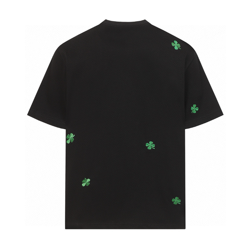 DIC38 High quality men's and women's pure cotton summer short sleeved T-shirt embroidered clothing