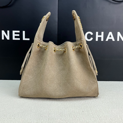 LCP11 Suede cowhide Bag 30-12-26CM Shoulder bags