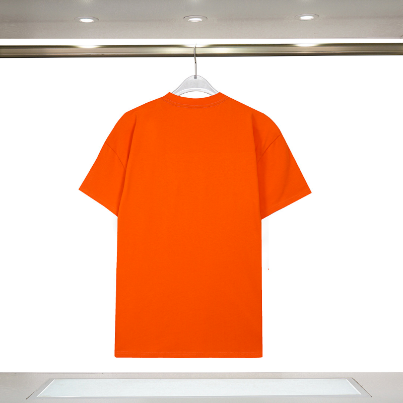 LOC45 New men's and women's summer pure cotton top T-shirt Clothing