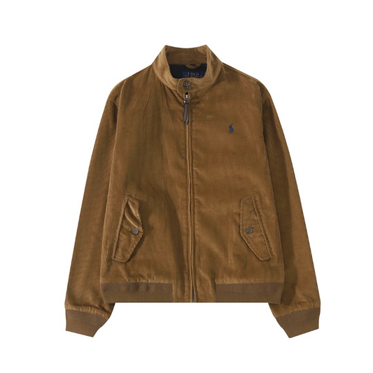 LFC21 New Men's and Women's Corduroy Jacket Embroidered Coat Old Money Style Coat Clothes