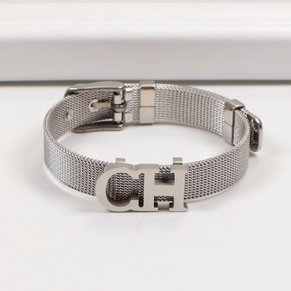 CHB77 CH watch chain bracelet, unisex jewelry stainless steel bracelet